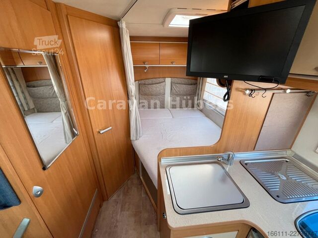 Autorulotă semi-integrată BÜRSTNER T 580 - Festbett - Klima -  -