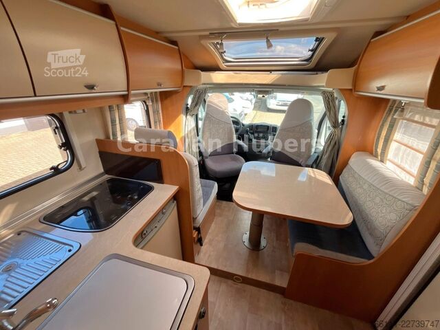 Autorulotă semi-integrată BÜRSTNER T 580 - Festbett - Klima -  -