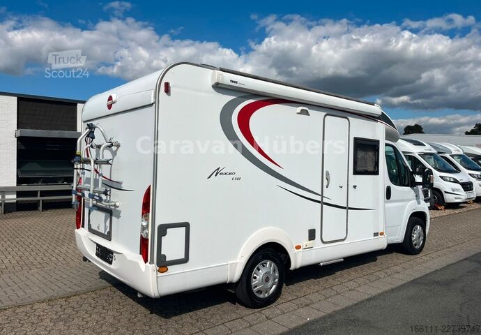 Autorulotă semi-integrată BÜRSTNER T 580 - Festbett - Klima -  -