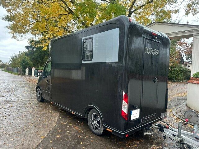 Gyvulių vežėjas Renault Master Haras 1-2 Pferde Automatik Aluaufbau