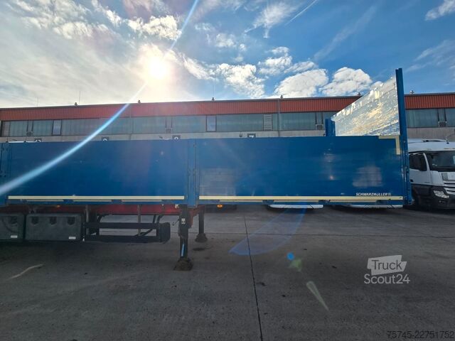 Открытый полуприцеп SCHWARZMÜLLER J-SERIE * 2X LIFT * MITNAHMESTAPLER * SAF