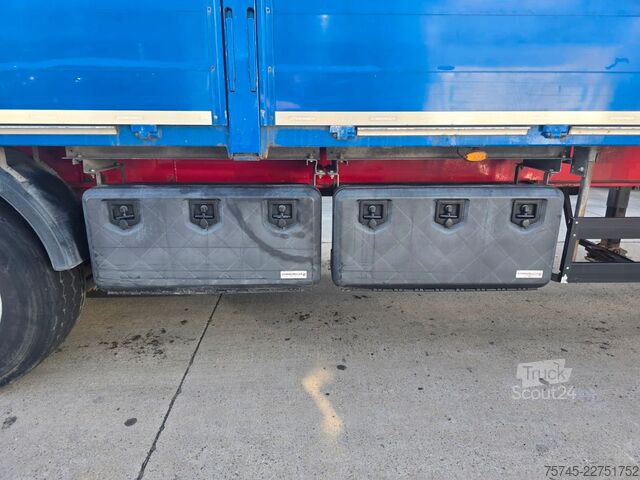 Открытый полуприцеп SCHWARZMÜLLER J-SERIE * 2X LIFT * MITNAHMESTAPLER * SAF