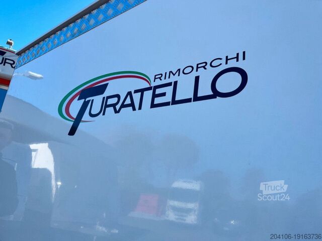 Prikolica za transport automobila Turatello F 30 rosso