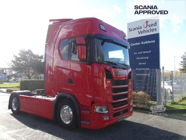 Standard SZM Scania S 500 NA - HIGHLINE - ALCOA - LEATHER - 2x TANKs