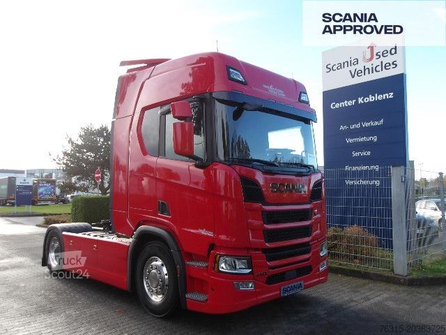 Standard SZM Scania R 500 NA - HIGHLINE - ALCOA - LEATHER - 2x TANKs