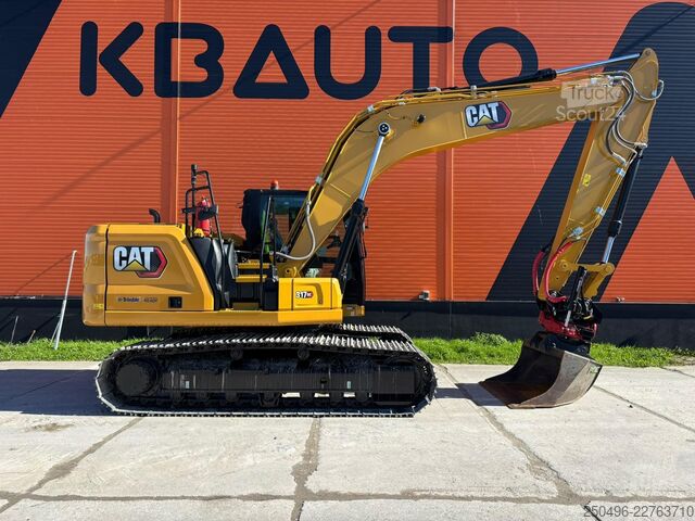 Lánctalpas kotrógép Caterpillar 317 GC 07C 3D / TILTROTATOR / AC / CENTRAL LUBR...