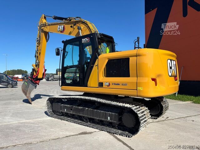 Lánctalpas kotrógép Caterpillar 317 GC 07C 3D / TILTROTATOR / AC / CENTRAL LUBR...
