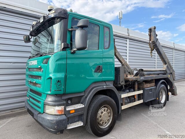 Haszongépjármű Scania R420 LB 4x2 Meiller Absetzkipper Retarder AHK