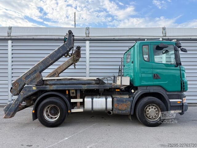 Haszongépjármű Scania R420 LB 4x2 Meiller Absetzkipper Retarder AHK