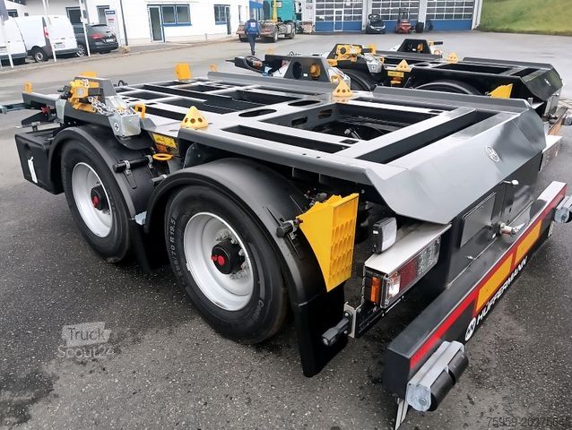 Afzetcontainer-aanhangwagen HÜFFERMANN 2-A-MINI-CARRIER SAFETYFIX VERZINKT NEU TOP-PREI