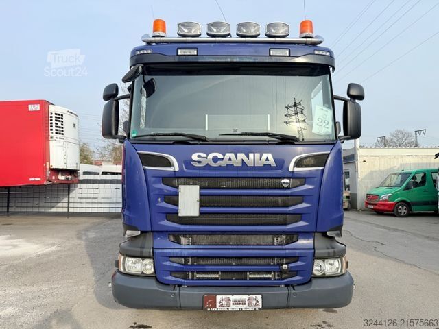 Camión volquete trilateral SCANIA R520/6X4/3-Seitenkipper/FullSteel/Retarder/V8TÜV