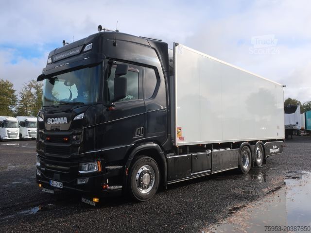 Ψυγείο φορτηγό Scania R 450 6x2 TK Koffer Lenkachse Vollluft
