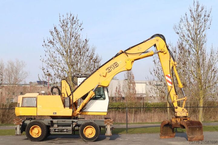 Wheel excavator Liebherr A316 | SORTING GRAB | UMSCHLAG BAGGER