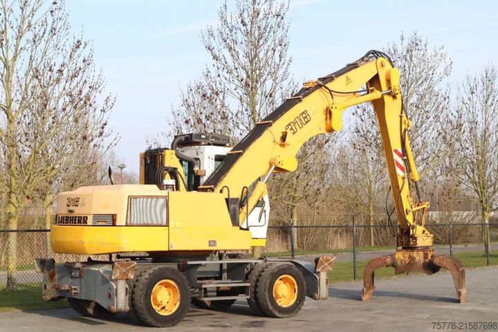 Wheel excavator Liebherr A316 | SORTING GRAB | UMSCHLAG BAGGER