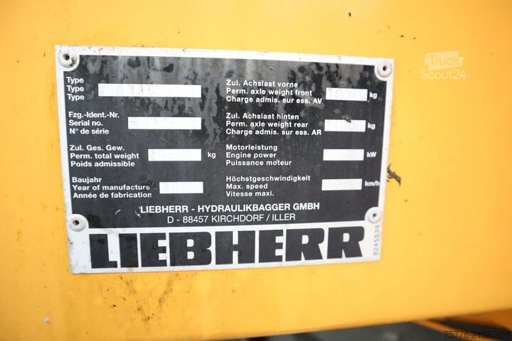 Wheel excavator Liebherr A316 | SORTING GRAB | UMSCHLAG BAGGER