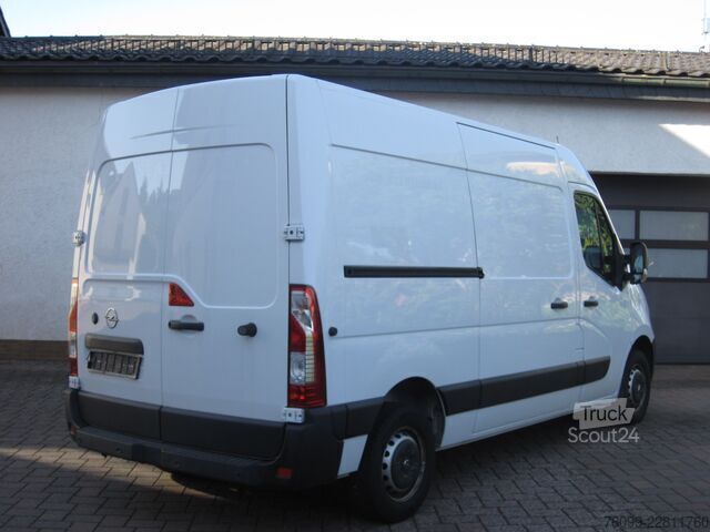 Kapalı kasa kamyonet yüksek + uzun Opel Movano 2,3 D L2H2 Schwingsitz 270° Türen