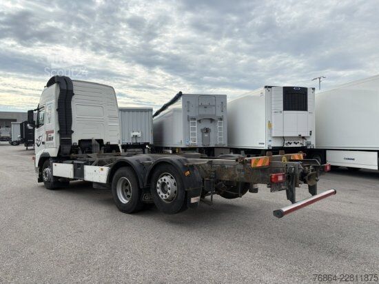 Vaihtolavakuorma-auto VOLVO FH12 420, 6X2, BDF, SCHALTGETRIEBE/MANUELL, TACHOSCHEIBE/ANALOG