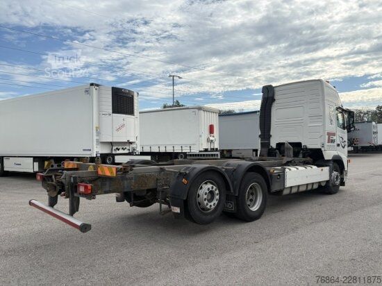 Vaihtolavakuorma-auto VOLVO FH12 420, 6X2, BDF, SCHALTGETRIEBE/MANUELL, TACHOSCHEIBE/ANALOG