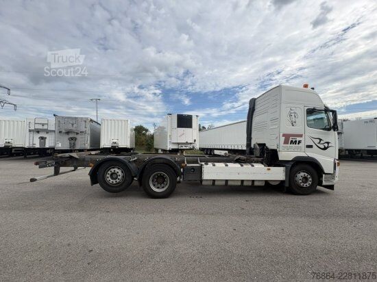 Vaihtolavakuorma-auto VOLVO FH12 420, 6X2, BDF, SCHALTGETRIEBE/MANUELL, TACHOSCHEIBE/ANALOG