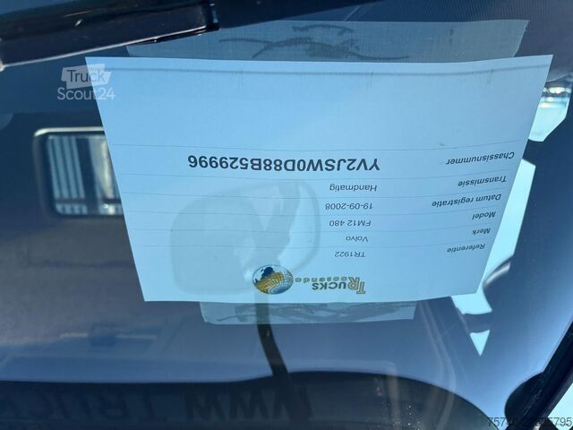 Standard-SZM Volvo FM 12.480 + 6X4 + manual + spring + retarder