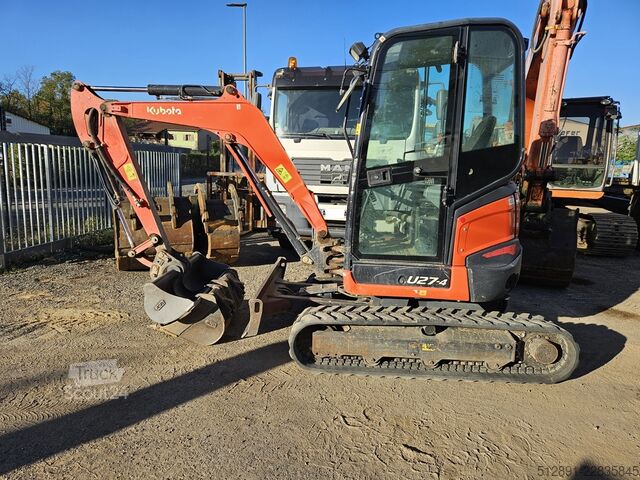 Miniescavatore Kubota U 27-4