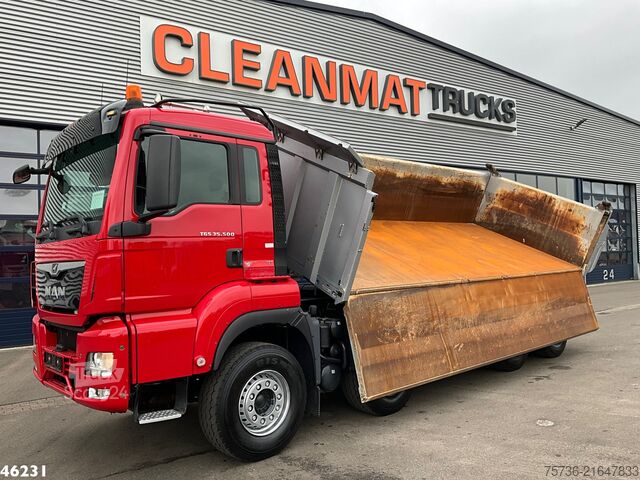 3-zijdige kipper MAN TGS 35.500 8x4 Full Steel Meiller 16m³ Kipper