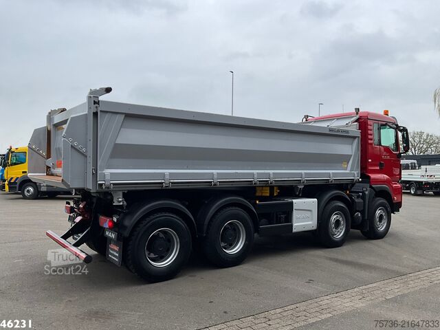 3-zijdige kipper MAN TGS 35.500 8x4 Full Steel Meiller 16m³ Kipper