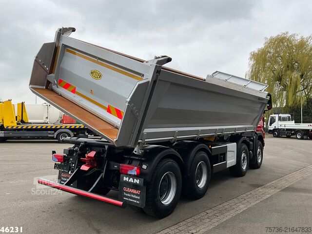 3-zijdige kipper MAN TGS 35.500 8x4 Full Steel Meiller 16m³ Kipper