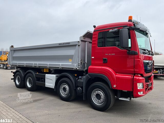 3-zijdige kipper MAN TGS 35.500 8x4 Full Steel Meiller 16m³ Kipper