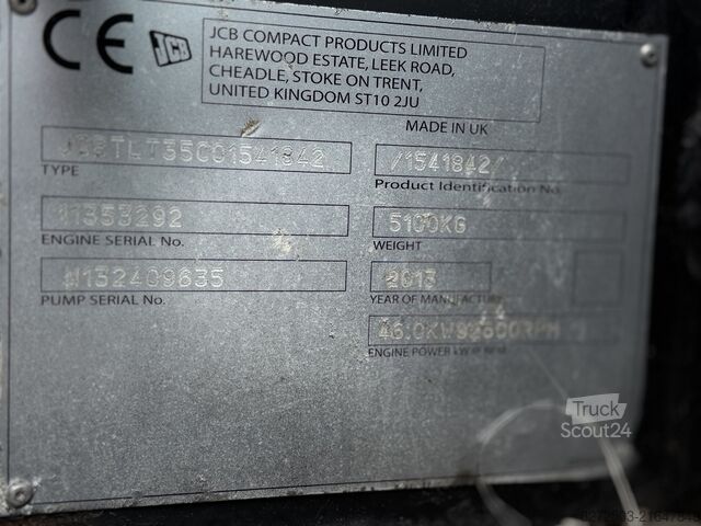 Chargeur télescopique JCB 35D