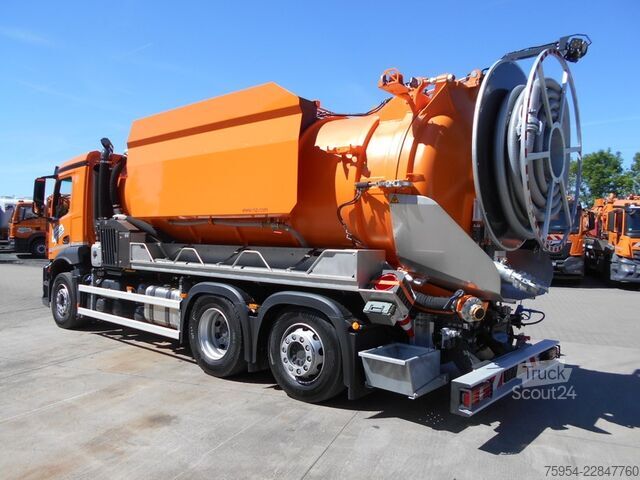 Saugwagen Mercedes-Benz Actros 2546 L 6x2 / Poseidon 15 K