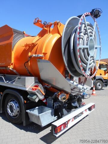 Saugwagen Mercedes-Benz Actros 2546 L 6x2 / Poseidon 15 K