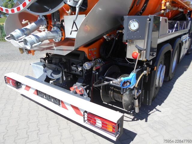 Saugwagen Mercedes-Benz Actros 2546 L 6x2 / Poseidon 15 K