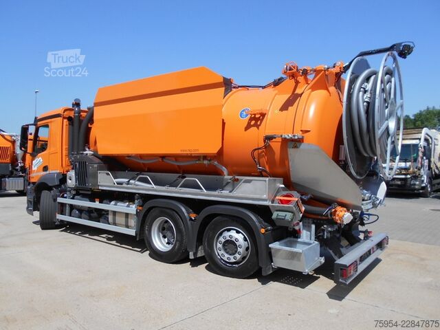 Saugwagen Mercedes-Benz Actros 2546 L 6x2 / Poseidon 15 F