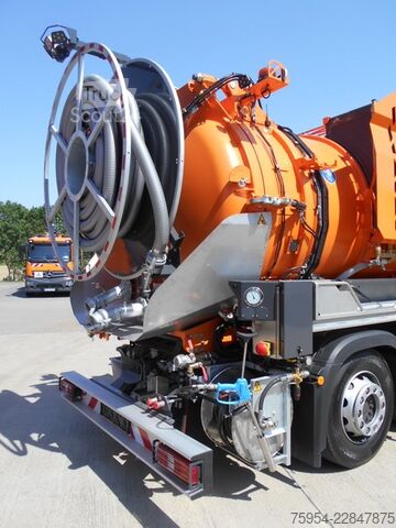 Saugwagen Mercedes-Benz Actros 2546 L 6x2 / Poseidon 15 F