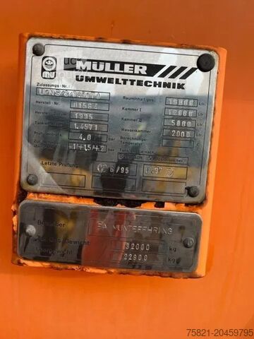 Sugebil MAN 35.402 8x4 (ORIGINAL LOW KM )