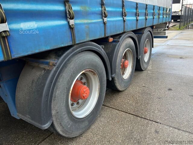 Schuifzeilen Netam-Fruehauf ONCR 39-327A / Tautliner / BPW + Drum / Hard-Wo...