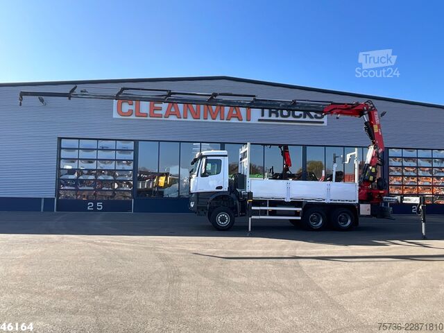 Автокран Mercedes-Benz Arocs 3345 6x6 Fassi 45 Tonmeter laadkraan Just...
