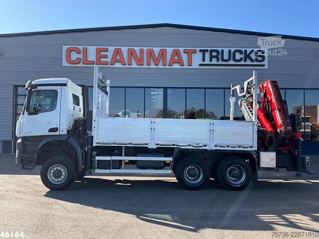 Автокран Mercedes-Benz Arocs 3345 6x6 Fassi 45 Tonmeter laadkraan Just...