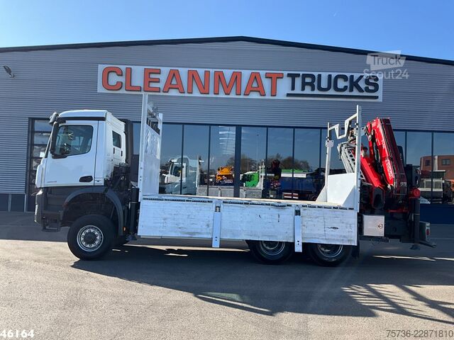 Автокран Mercedes-Benz Arocs 3345 6x6 Fassi 45 Tonmeter laadkraan Just...