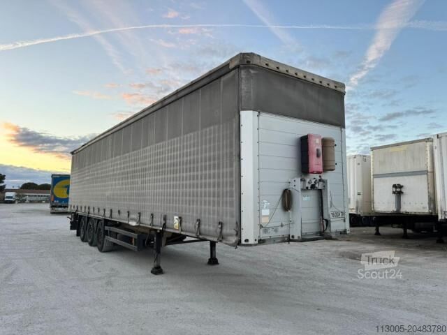 Open semitrailer with tarp Schmitz Cargobull SCHMITZ CARGOBULL ZD22 E SAVOYARDE