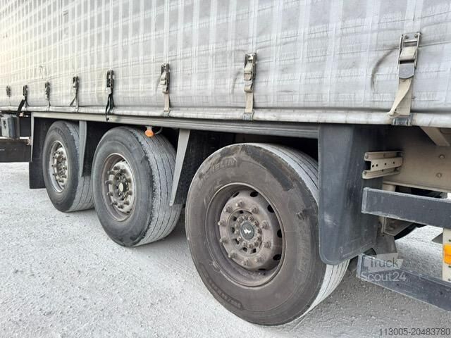 Open semitrailer with tarp Schmitz Cargobull SCHMITZ CARGOBULL ZD22 E SAVOYARDE
