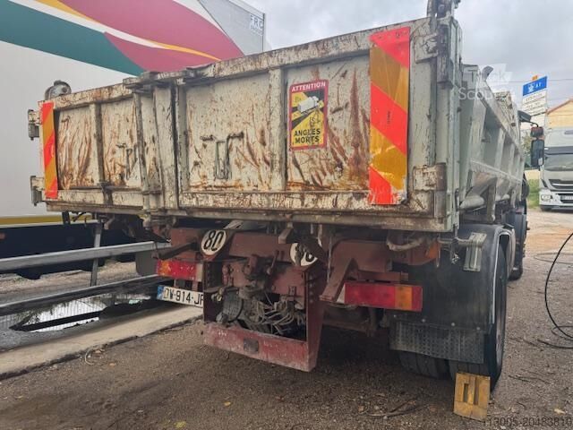 Three-sided tipper truck Iveco EUROTECH CURSOR 310 TRIBENNE GRUE HIAB