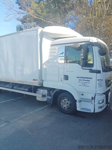 LKW mit Kofferaufbau MAN TGL 20.220