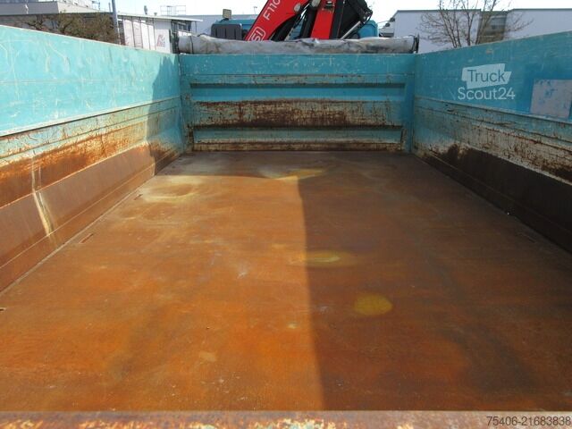 Dreiseitenkipper LKW iveco Stralis 310 3-S-Kipper Fassi-Kran Funk