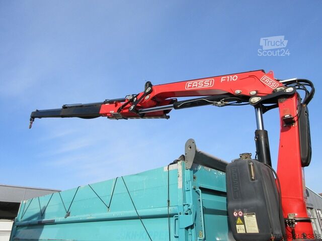 Dreiseitenkipper LKW iveco Stralis 310 3-S-Kipper Fassi-Kran Funk