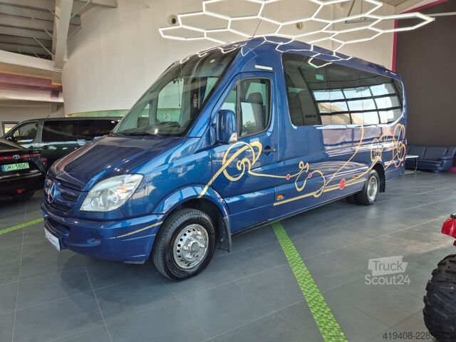 Автомобил за превоз на пътници Mercedes-Benz Sprinter 518 - Sunset S3 - Automat - Serviced! ...
