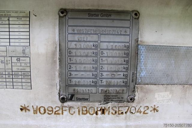 Betonblander lastbil MAN TGS 18.360 4x2 BLS - STETTER 10 m³ - Nr.: 797