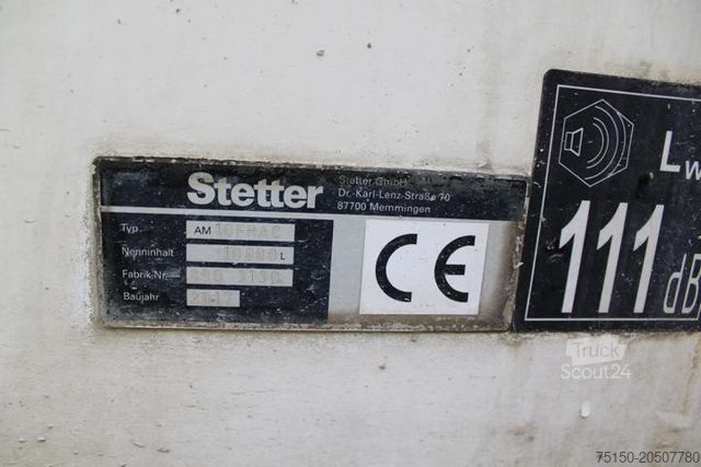 Φορτηγό αναμικτήρας σκυροδέματος MAN TGS 18.360 4x2 BLS - STETTER 10 m³ - Nr.: 797
