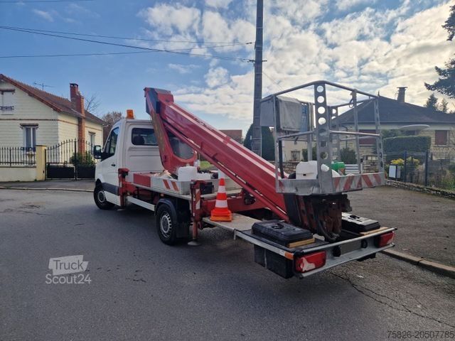 Arbejdsplatform lastbil MERCEDES-BENZ 313 Hubarbeitsbühne